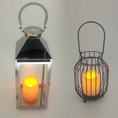LED candle lantern